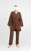 Dina set - brown color